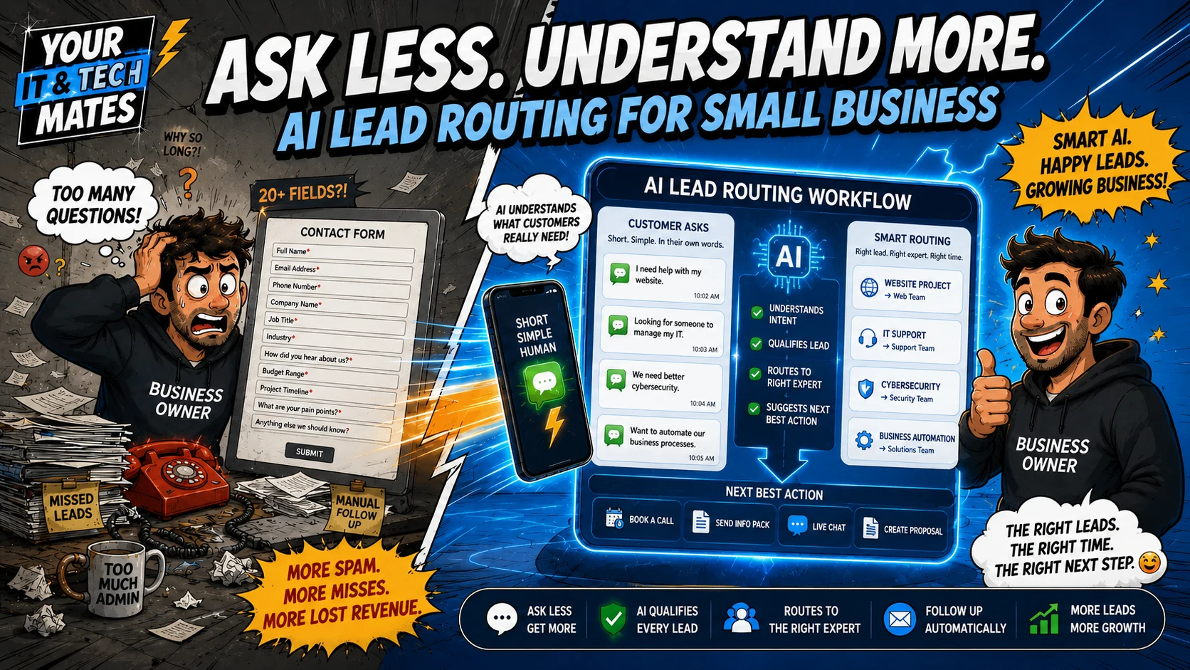 AI lead routing for small business